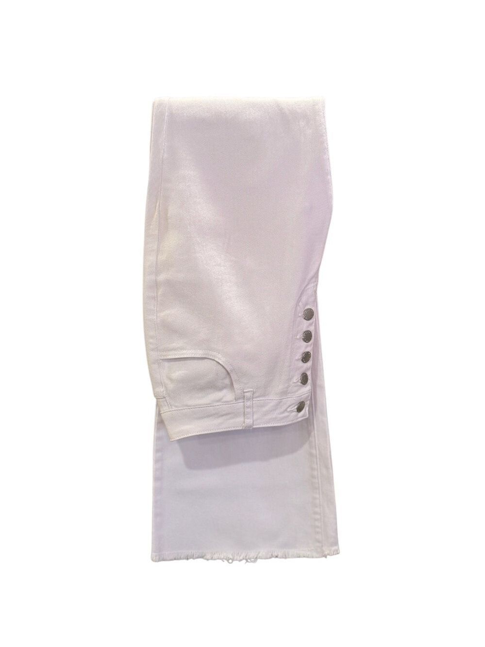 Women's White Flared Jeans Size 30 - Picture 3 of 8